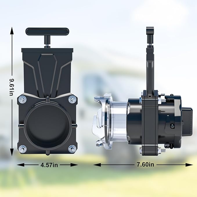 Himaweek RV Waste Valve with Leak-Proof Cap, Twist-On Shut Off Valve - Image 7