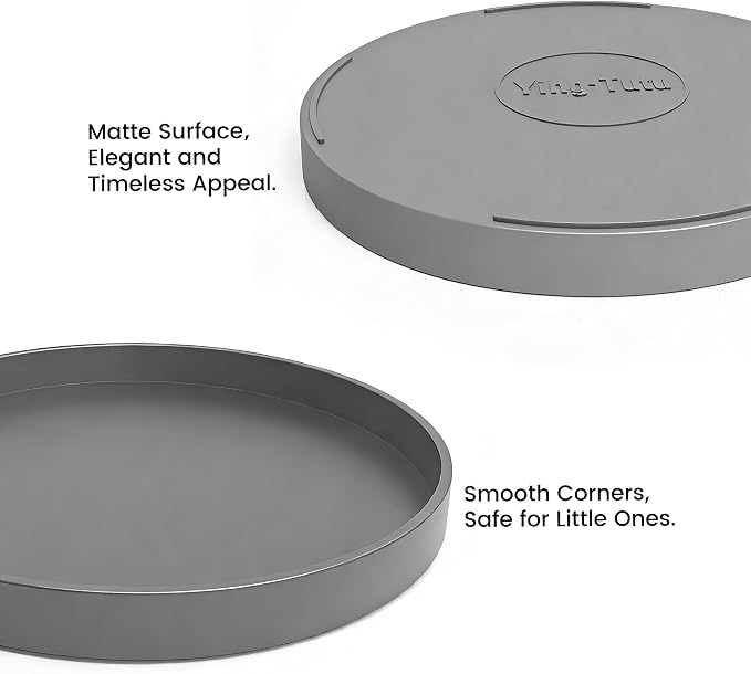 1 Pack 10" Bathroom and Vanity Tray, ABS Bathroom Counter Organizer, Coffee - Image 6