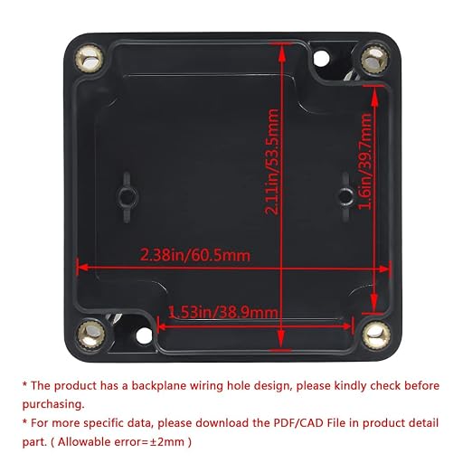 Electrical Box ABS Plastic Project Box IP65 Waterproof Junction Box Project - Image 2