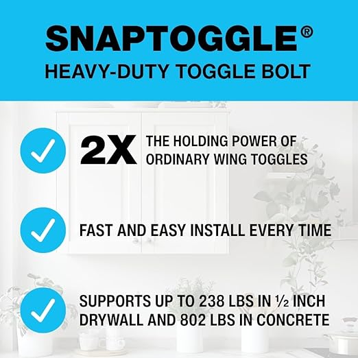 TOGGLER SNAPTOGGLE Drywall Anchors - Image 6