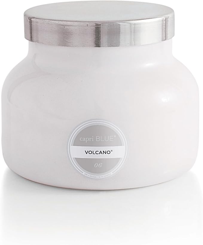 Capri Blue Volcano Scented, Glass Jar Candles by Unknown