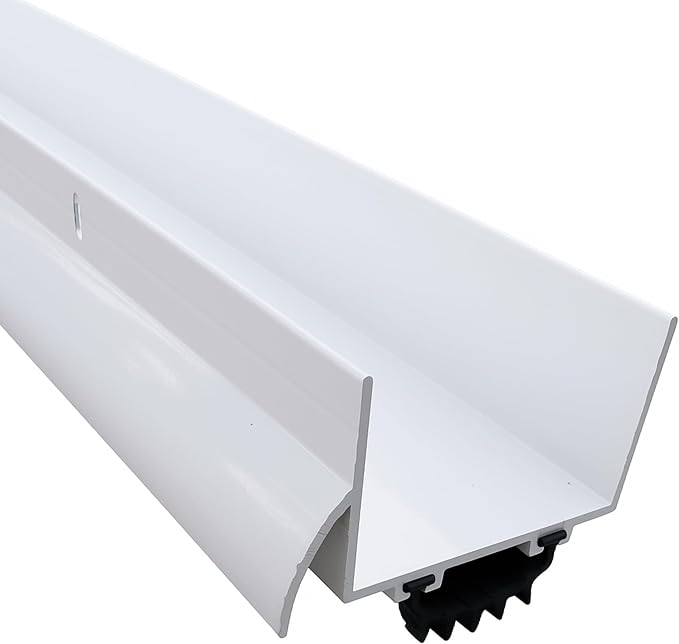 KC Hardware Aluminum U Shaped Door Bottom Sweep by KCHardware