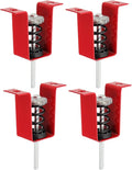 PATIKIL Ceiling Spring Vibration Isolator Hangers, 4 Pack 110lbs Mechanical by PATIKIL