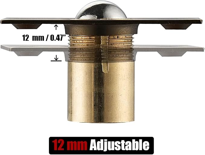 JQK Closet Ball Catch Door Hardware, Stainless Steel Catch Adjustable - Image 9