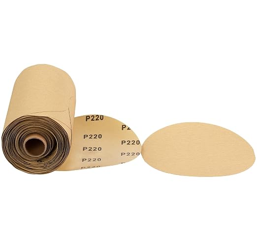 100 PCS 6 Inch PSA Sanding Discs 220 Grit Sticky-Back Sandpaper | Adhesive - Image 4