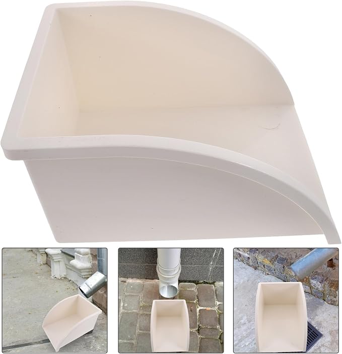 OSALADI Rain Water Collection Rain Gutter Downspout Splash Blocks Gutter - Image 4