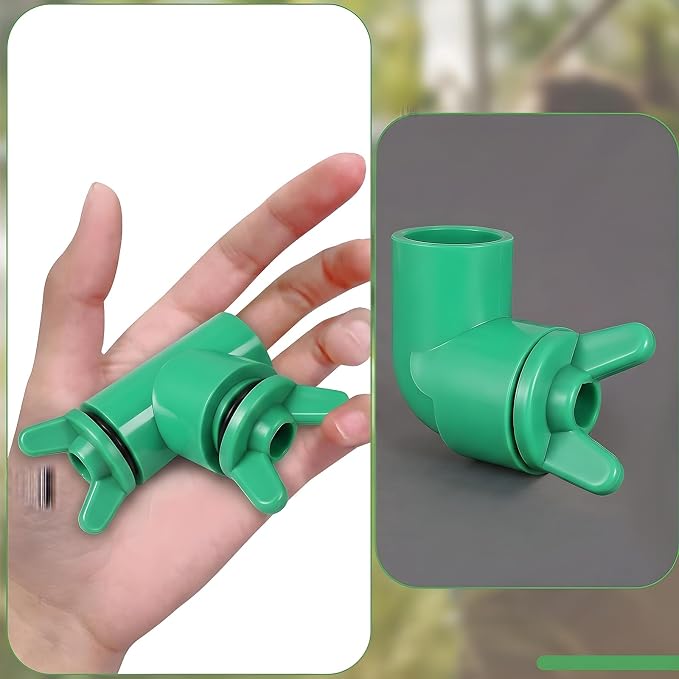 5 Pcs 1/2” NPT Pipe Fitting End Caps Connector Plug - Image 3