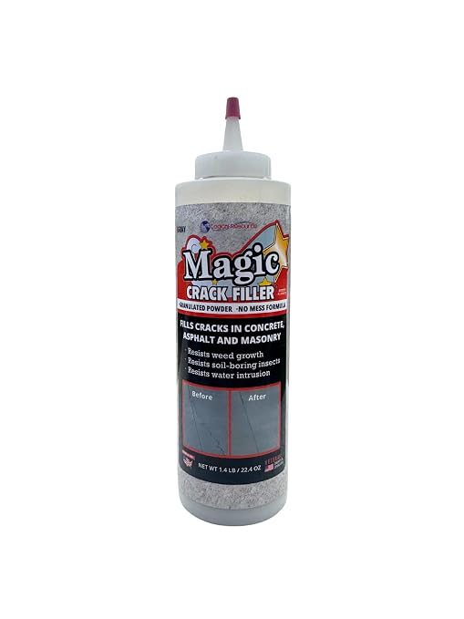 Gray 1.4 LB Magic Crack Filler Bottle by Unknown