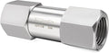 ChillWaves 304 Stainless Steel In-Line Split Check Valve 3/8" NPT Female Thread by VisittheCHILLWAVES
