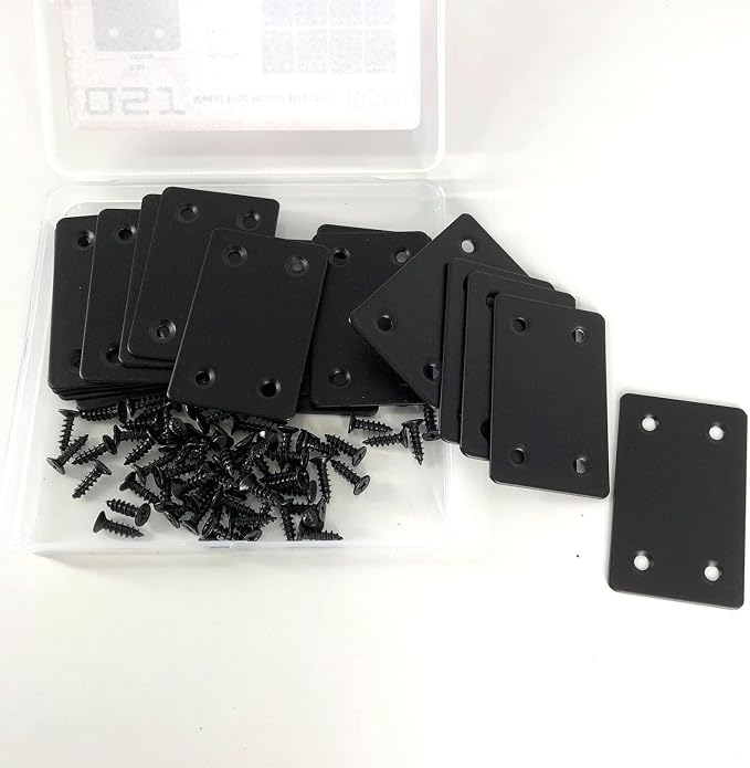 QSJ 16 Pack Stainless Steel Flat Mending Plate 2.36x1.49'', Thickness 1.5mm - Image 4