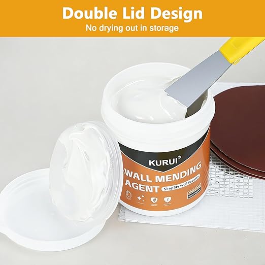 KURUI Drywall Repair Kit, 8.8oz Spackle Wall Repair Paste - Image 6