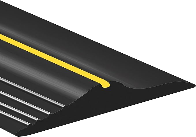 Papillon Garage Door Bottom Seal Strip, Weatherproof EPDM Rubber Threshold by PAPILLON