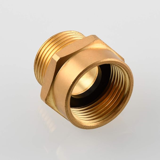 Brass Pipe Fittings Connector G 1/2 Female Thread to US 1/2 NPT Male Thread - Image 3