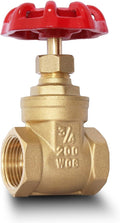 3/4" NPT Gate Valve, Heavy Duty, Female x Female Thread, DN20 | Manual Rotary by SYWUWV