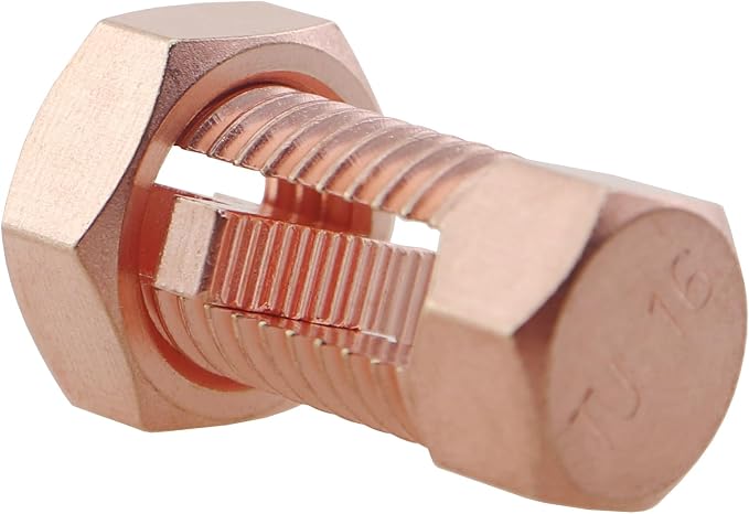 3PCS Split Bolt Cable Connector High Strength Copper Bolt Clamp - Image 4