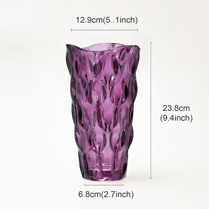 CEMABT 9.5inch 3.4 lb Glass Vases - Image 5