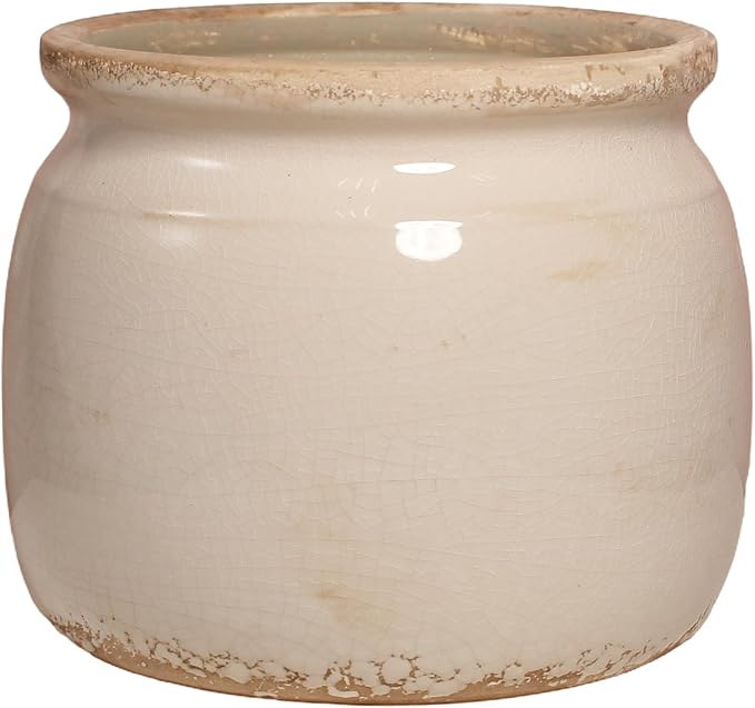 Ceramic Planter & Vase for Wabi Sabi Decor, Nordic Minimalist Flower Pot | 6.3 by XiaanJiaju