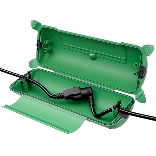RESTMO Outdoor Extension Cord Cover, IP44 Waterproof Electrical Box | by Restmo
