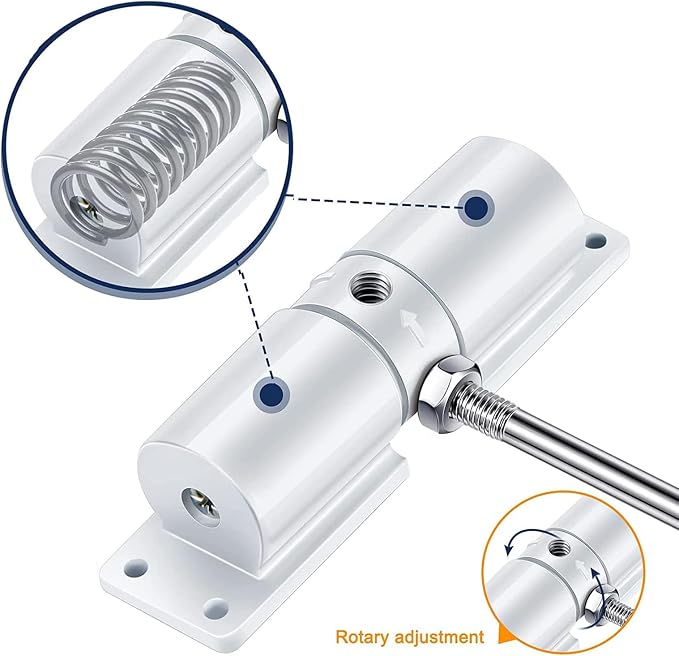 Automatic Door Closer, 30 kg Zinc Alloy Safety Spring Door Closer - Image 3