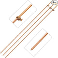 Gisafai 3 Pack 4 ft Grounding Rod by Gisafai