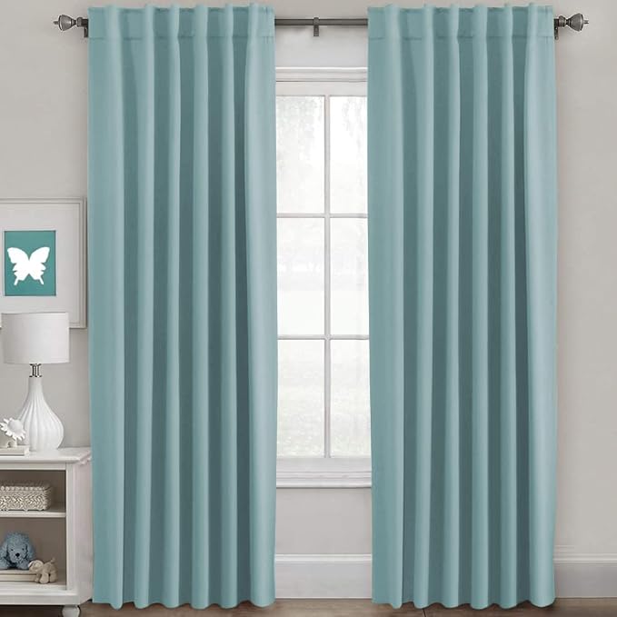 H.VERSAILTEX Blackout Curtains Thermal Insulated Window Treatment Panels Room by HVERSAILTEX