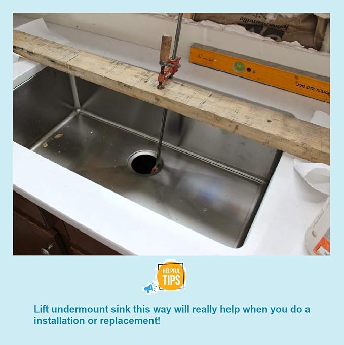 Sink Clips, Undermount Sink Brackets, Bathroom Kitchen Ceramic Stainless Steel - Image 12