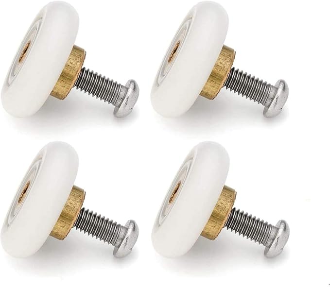 4 Sets Shower Door Rollers Runners Wheels Replacement Part Bathroom Glass - Image 6