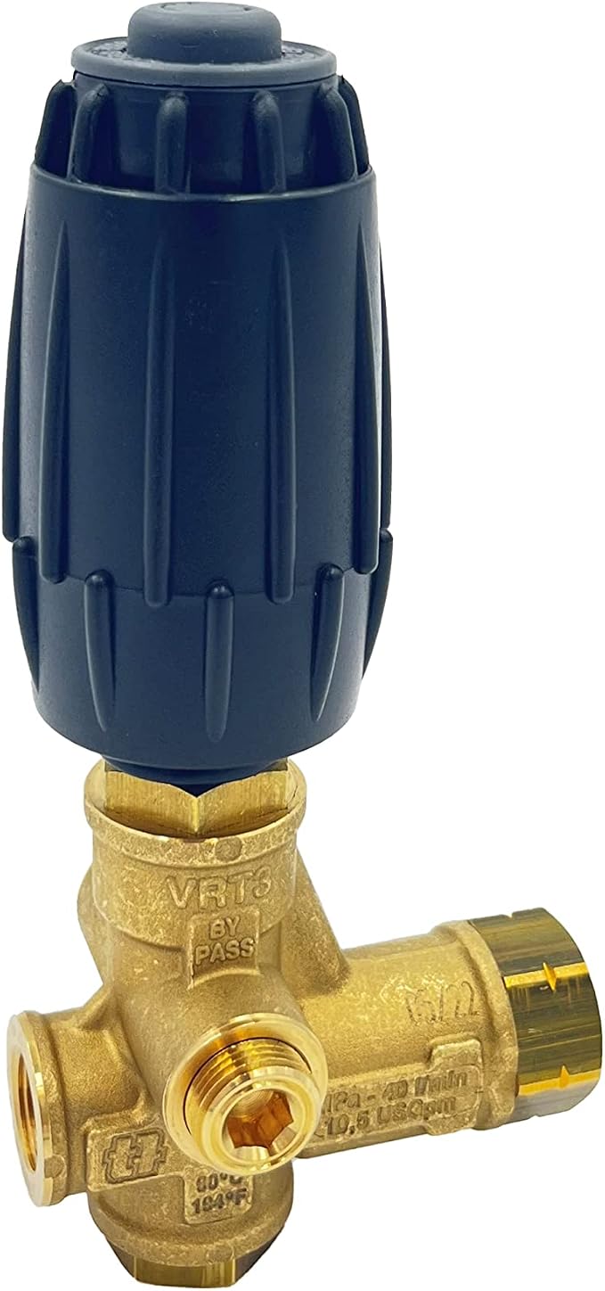 Annovi Reverberi VRT3-310EZ Unloader, 4500 PSI, 10.5 GPM, Adjustment Knob by AR+ANNOVI+REVERBERI