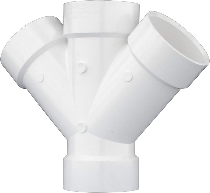 CHARLOTTE PIPE 3 DWV DOUBLE WYE DWV by Charlotte+Pipe