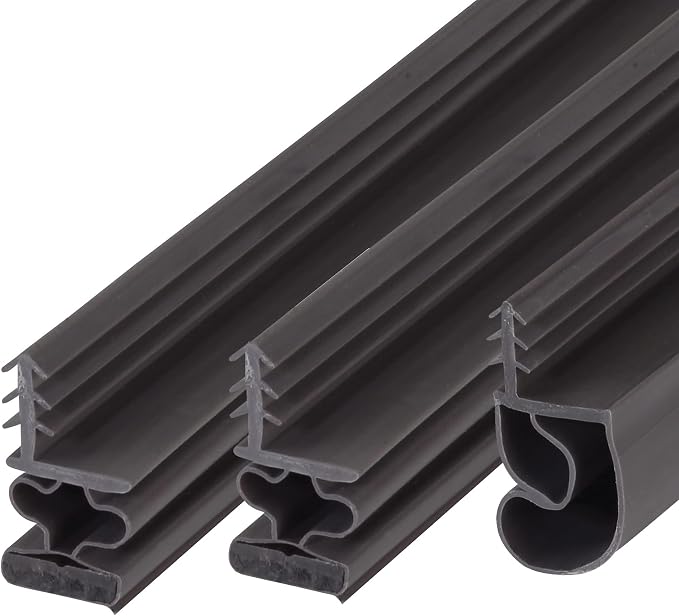 MD Building Vinyl Magnetic Strip Top and Sides Door Seal Kit - Image 6