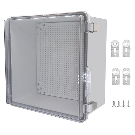 Waterproof Junction Box, ABS Plastic Electrical Box by LuSumtly