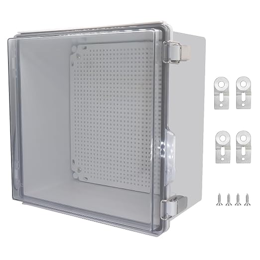 Waterproof Junction Box, ABS Plastic Electrical Box by LuSumtly