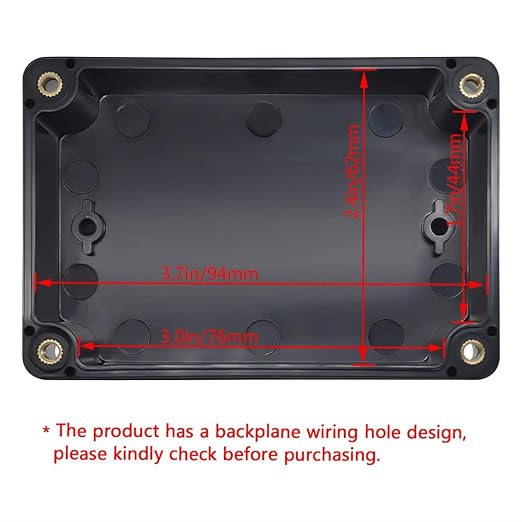 Junction Box IP65 Waterproof Project Box Dustproof ABS Plastic Electrical Boxes - Image 2