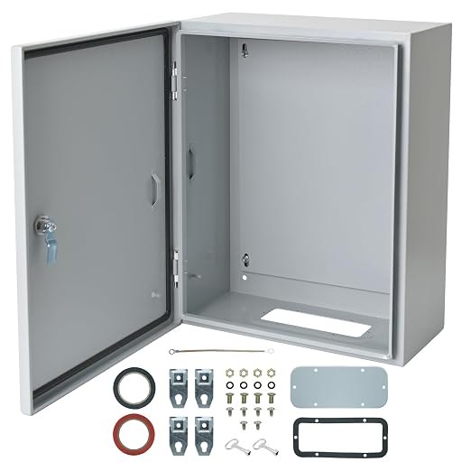 Waterproof Electrical Enclosure 20 x 16 x 8'', Outdoor Electrical Box by Unknown