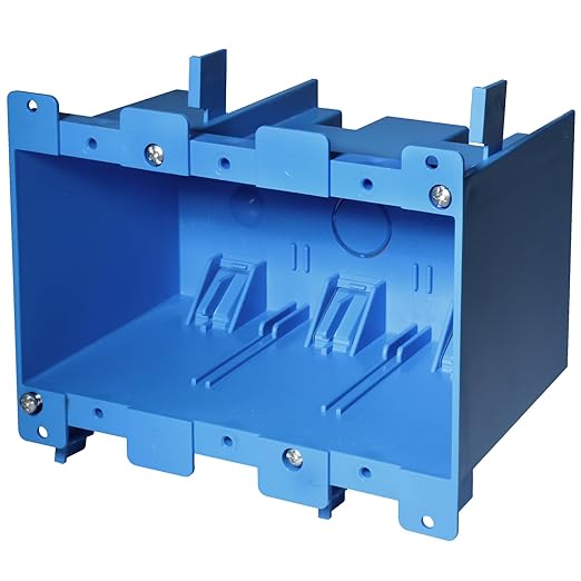 3 Gang Old Work Box, Plastic Junction by XGGYA