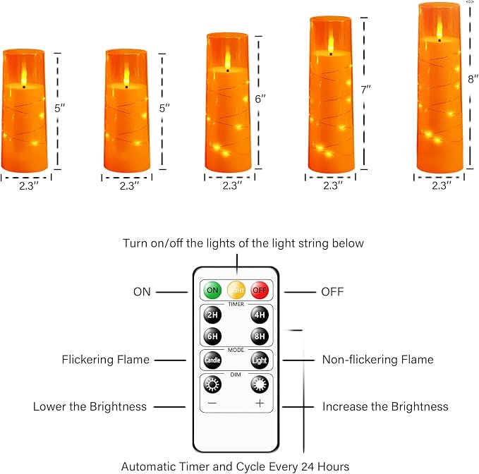kakoya Flameless LED Candles - Image 5