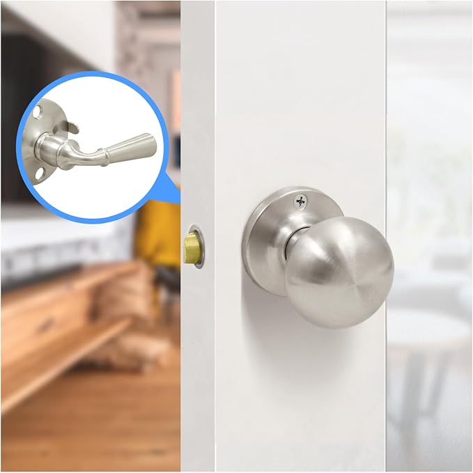 Nuk3y Storm Series Solid Brass Screen Storm Door Latch - Image 2