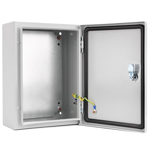 QILIPSU Metal Electrical Box IP65 Waterproof Steel Project Enclosure Lockable by QILIPSU