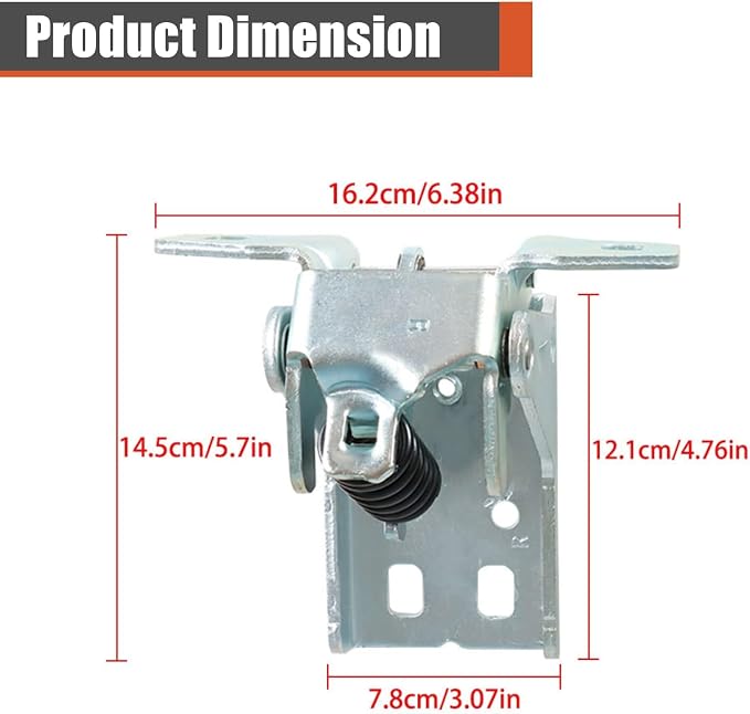 labwork Door Hinge Upper Front Left & Right Side Replacement - Image 2
