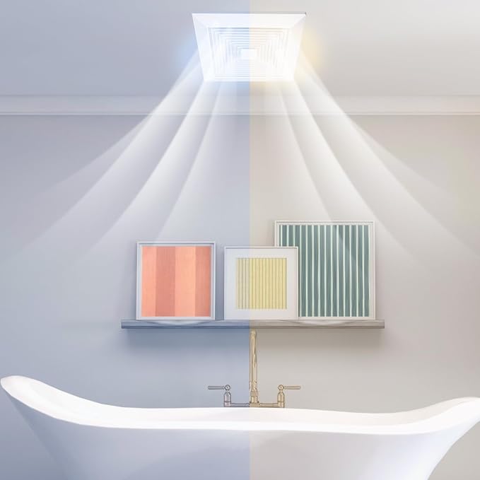 Baquler 2 Pcs 11 x 11'' Exhaust Bathroom Fan Cover - Image 5