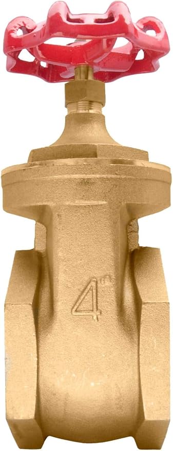 4" Brass Gate Valve - Image 4