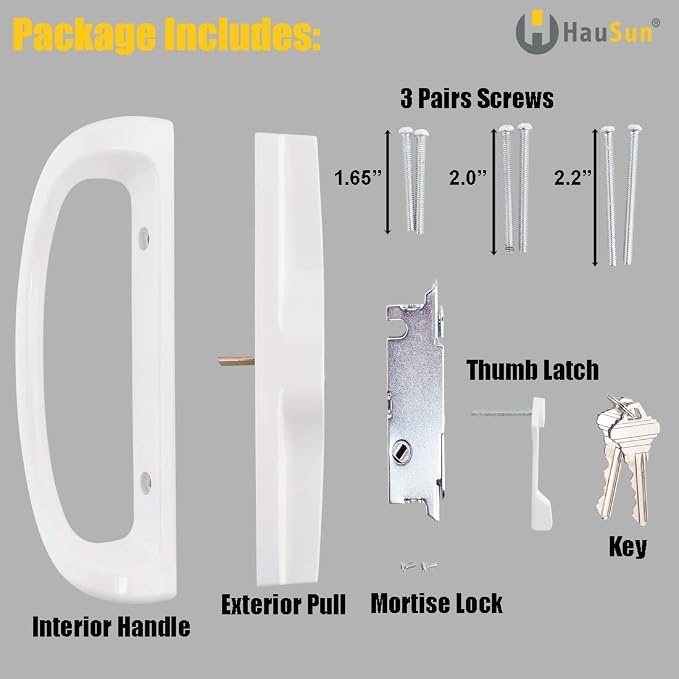 Sliding Patio Door Handle Set - Image 3