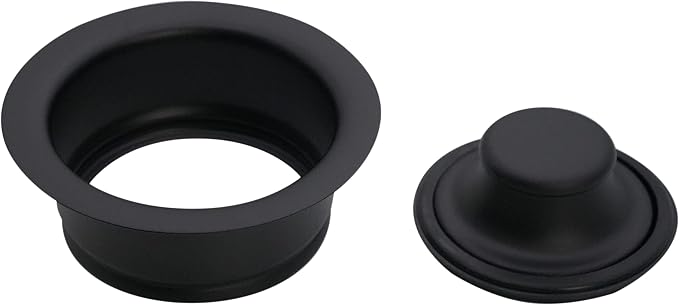 Westbrass A2089-62 4-1/4" Kitchen Sink Waste Disposal Drain Flange and Stopper - Image 3