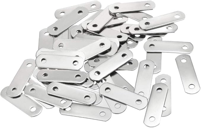 uxcell Repair Plate, Flat Fixing Mending Corner Brace Bracket Connector by uxcell