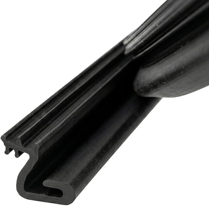 VelTherm 81" x 0.5" x 0.75" Door Weather Stripping, Premium TPV & PP by Unknown