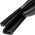 VelTherm 81" x 0.5" x 0.75" Door Weather Stripping, Premium TPV & PP by Unknown
