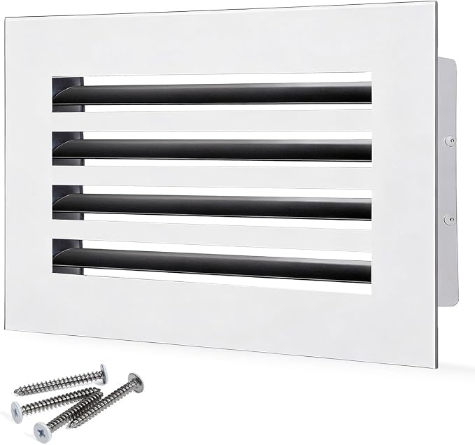 14x8 Modern AC Vent Cover, Decorative Air Vent Register Grille by Soknockk