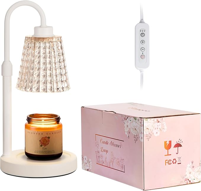 Innqoo White Crystal Candle Warmer Lamp - Image 8