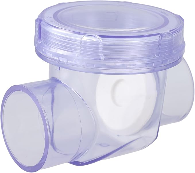 2" PVC Check Valve Transparent Anti-Siphon | 50mm backflow prevention, high - Image 3
