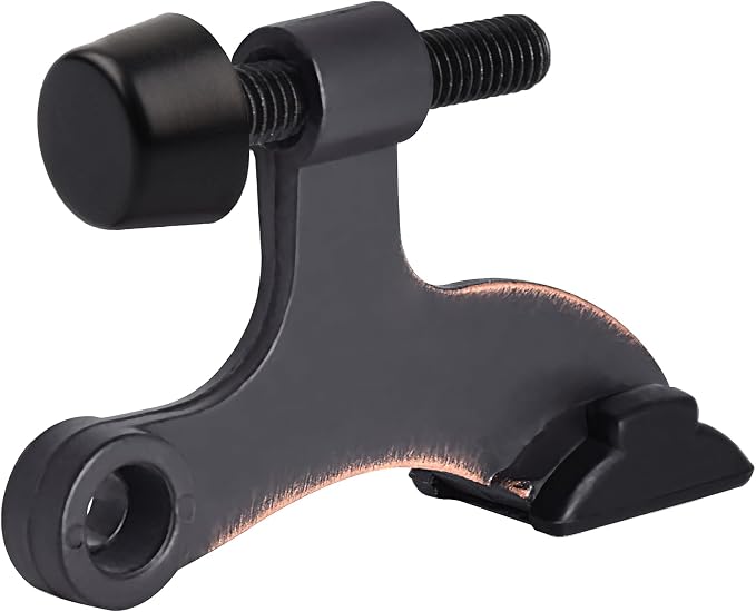 HOMOTEK 24 Pack Hinge Pin Oil Rubbed Bronze Door Stopper, Adjustable Deluxe by HOMOTEK